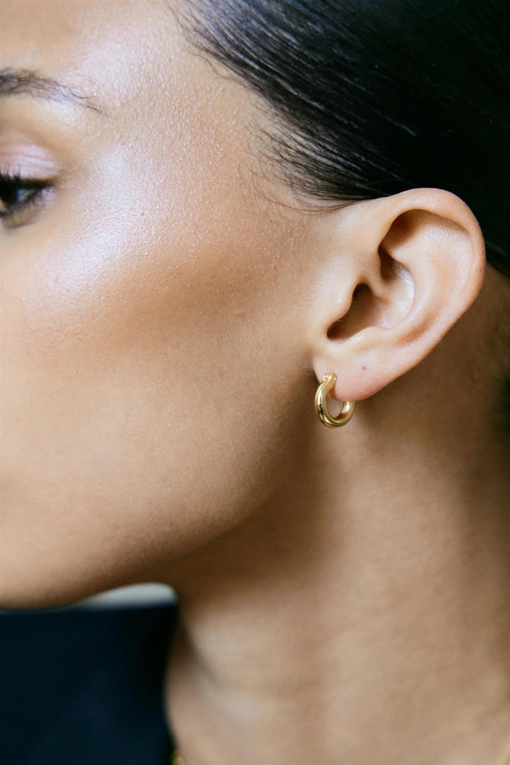 TINY CREOLES  Gold/Silver