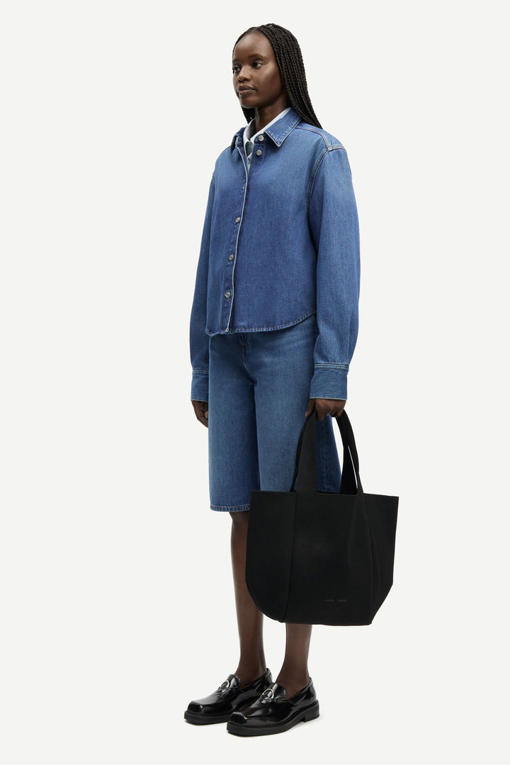 Sacelia Shirt 15893  Fluid Denim