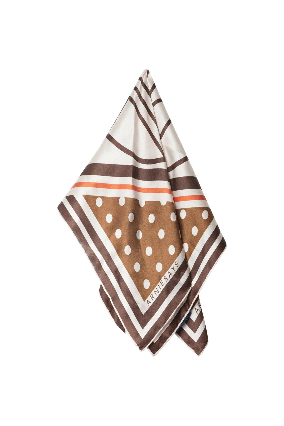 Kensington Silk  Brown Multi