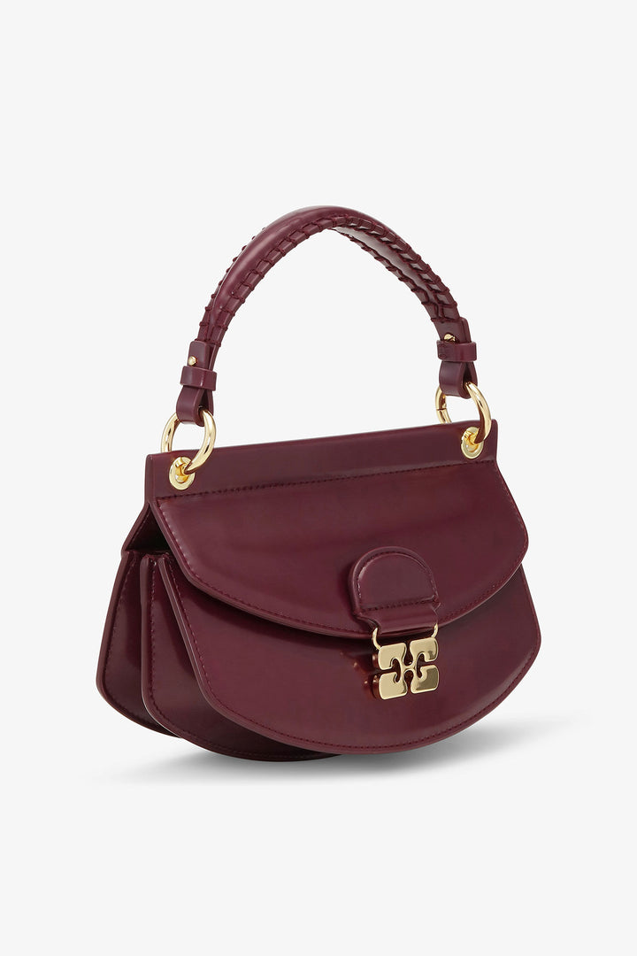Apo-G Bag Mini Top Handle Box  Tawny Port