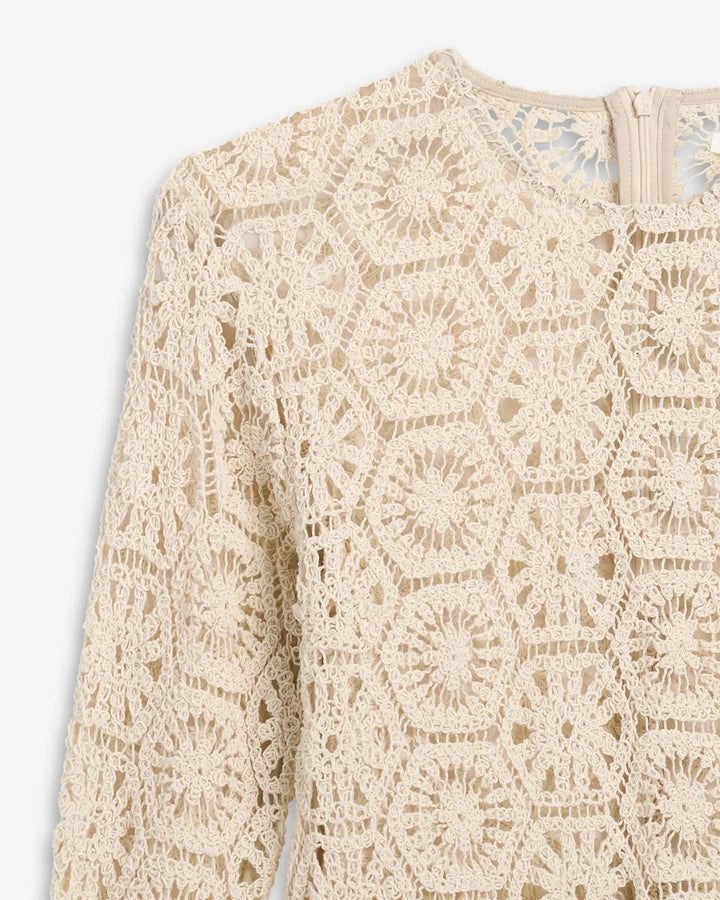 Crete Top  Raw Cotton