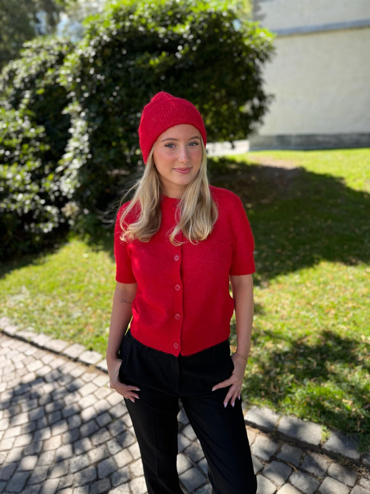 Sanoura Ss Cardigan 15556  Haute Red