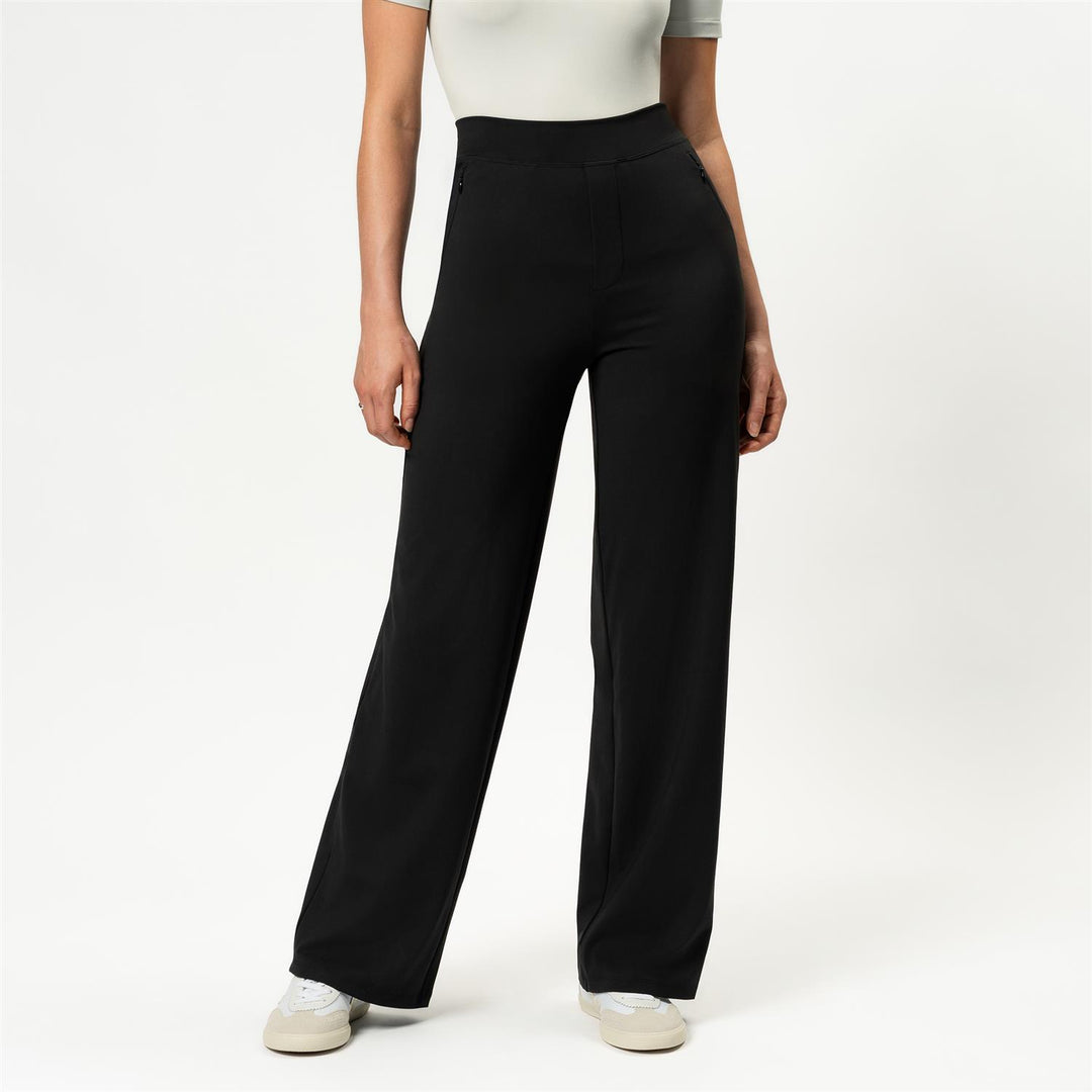 Asana Relaxed Straight Pant 32"L  Black
