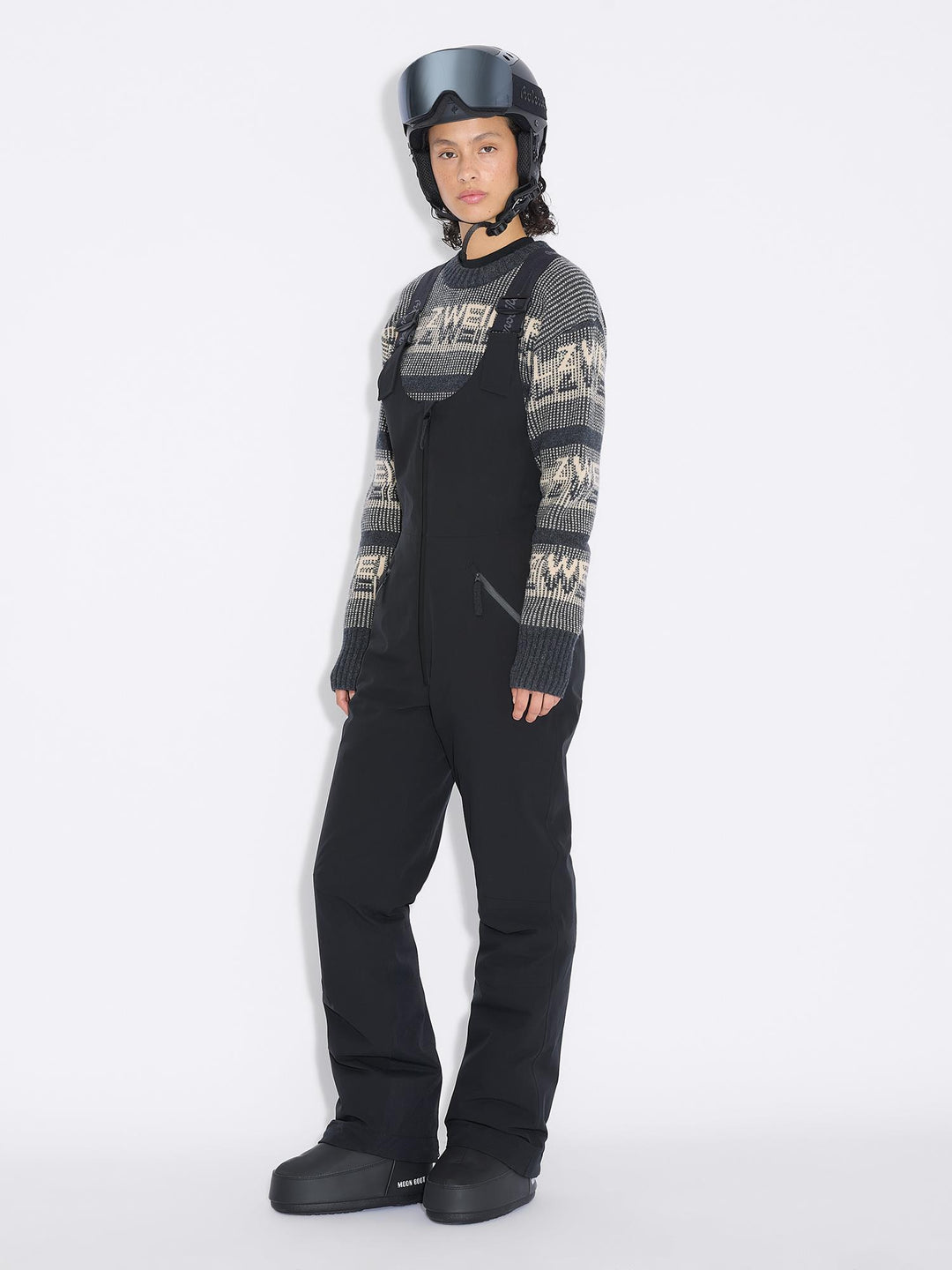 W Tryvann Bib Trousers  Dk. Grey