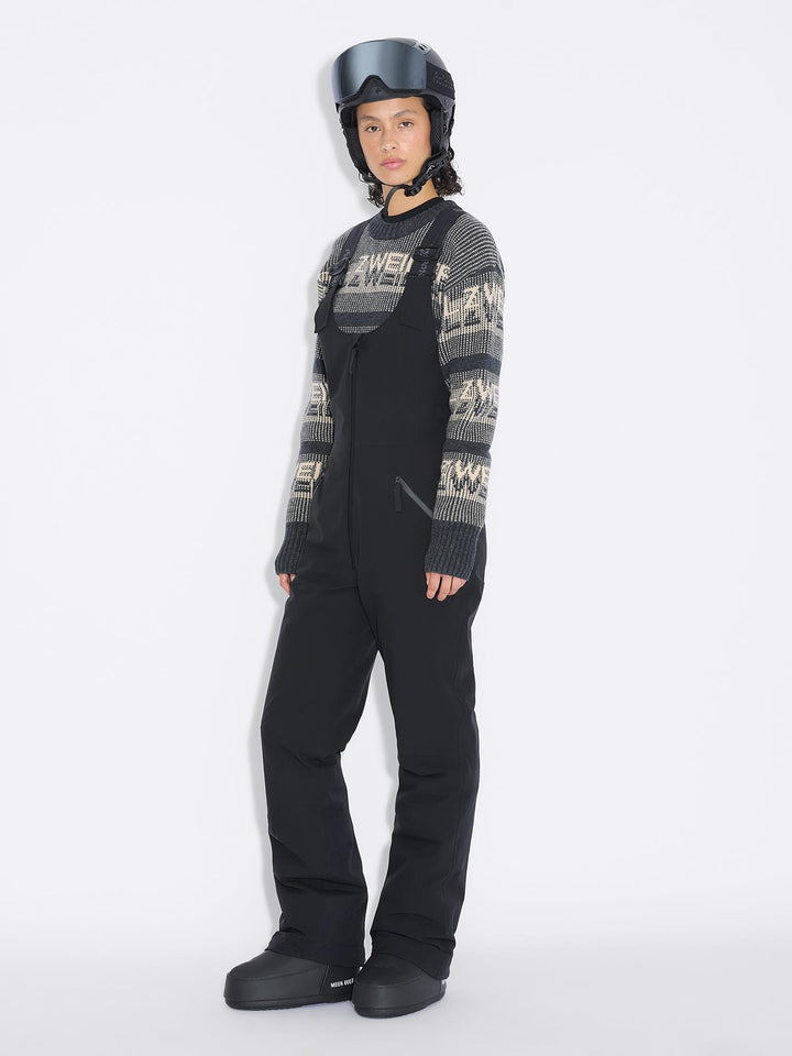 W Tryvann Bib Trousers  Dk. Grey