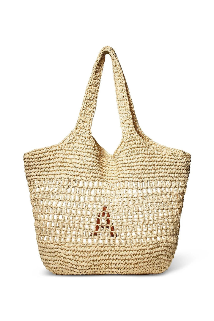 Raffia Tote  Ecru