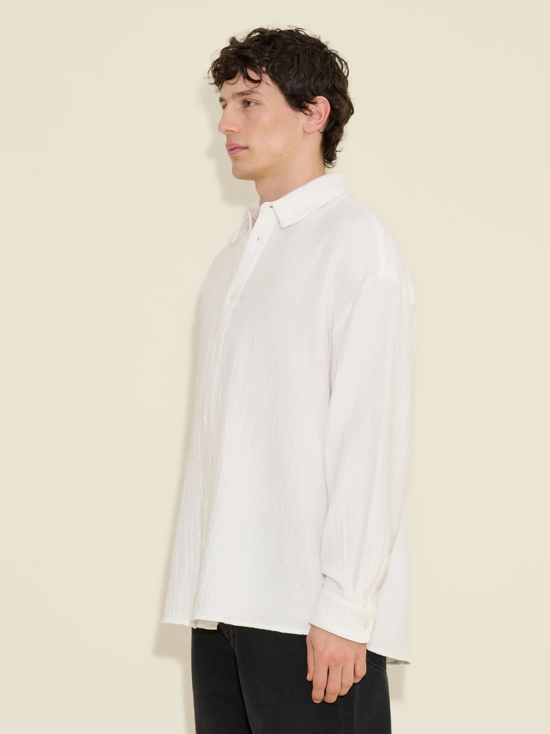 Cave Gauze Shirt  White