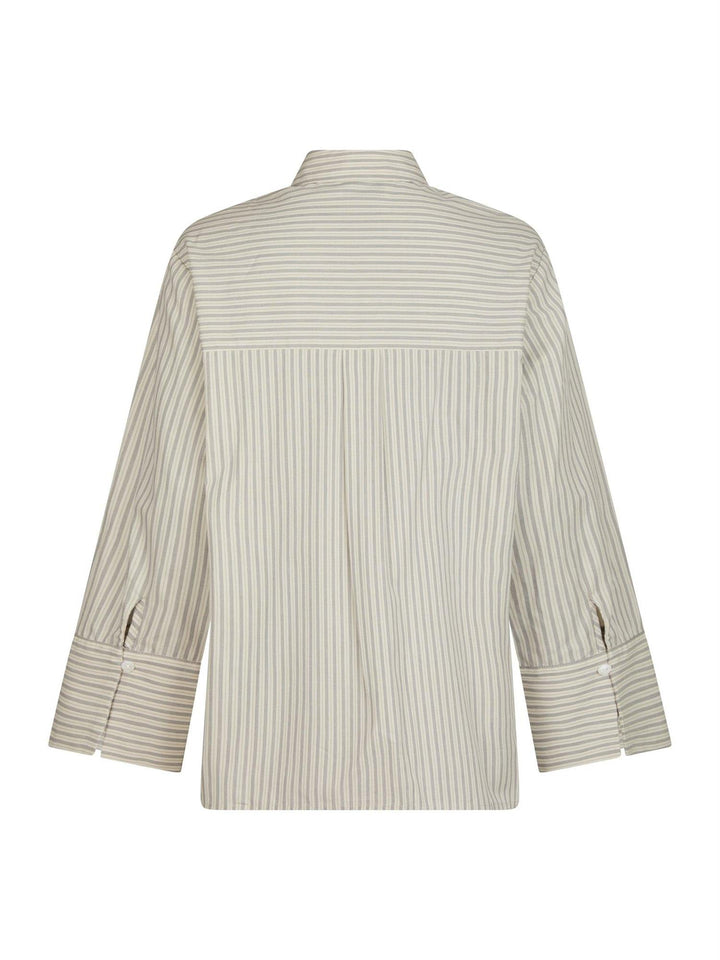 Dita double stripe shirt  Cream