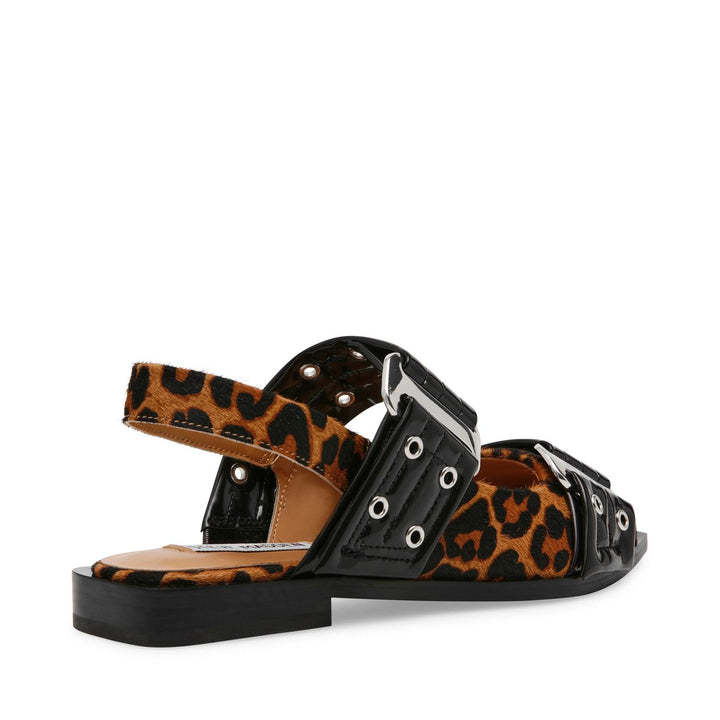 GRAND AVE-L SANDALS  Black/Leopard