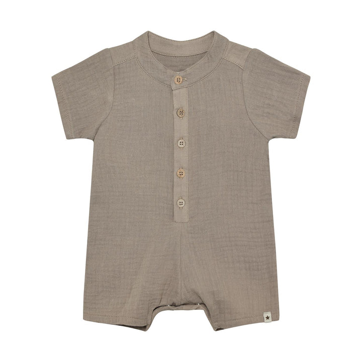 Playsuit SS Muslin  Moon Rock