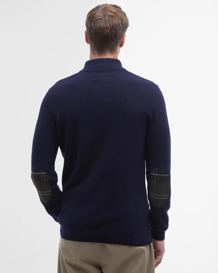 Holden Half Zip Knitted Jumper  Navy