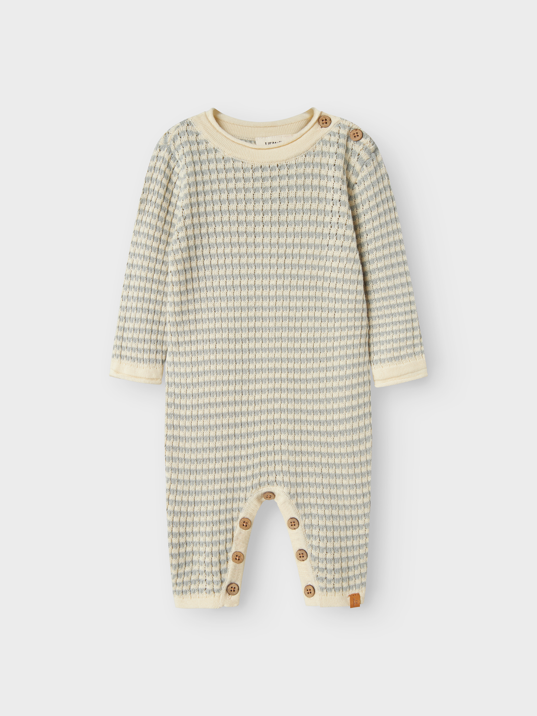 Nbmnelson Ls Knit Suit Lil  Lysegrå
