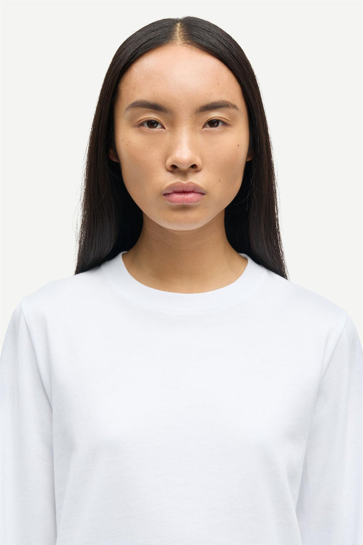 Sacamino Ls T-Shirt 6024  White