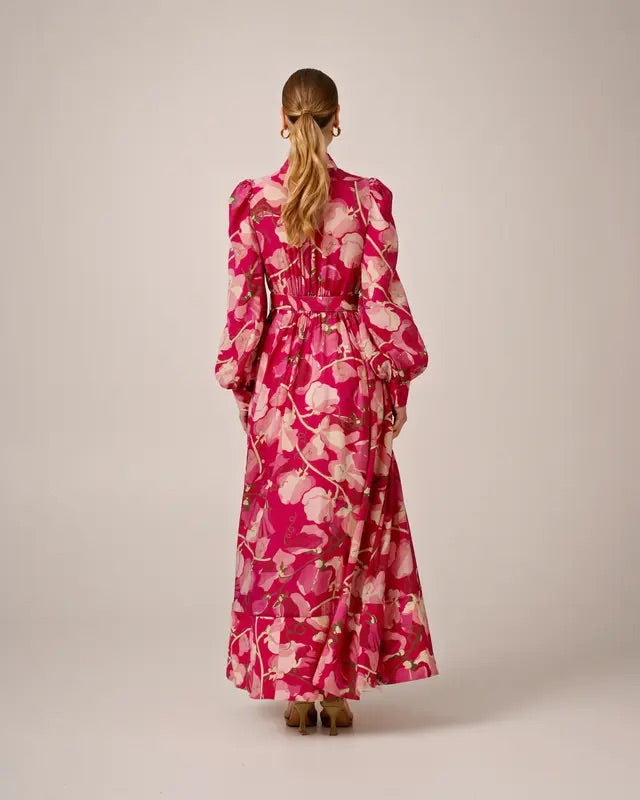 VISCOSE BELT DRESS  317-Amour
