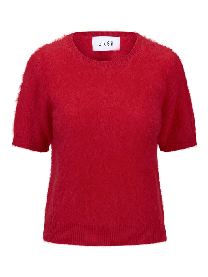 Emmy Brushed Tee  Red