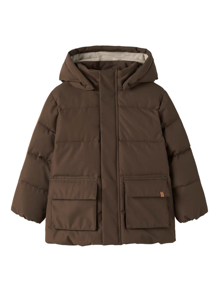 lamedow03 Puffer Jkt Fo Lil  Mørkebrun