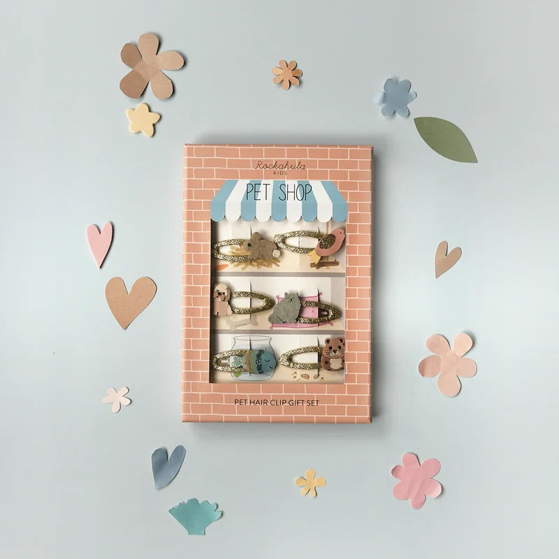 PET SHOP HAIR GIFT SET  Blue Multi
