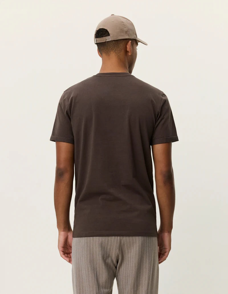 NORREGAARD CONTRAST T-SHIRT  Turkish Coffee Brown