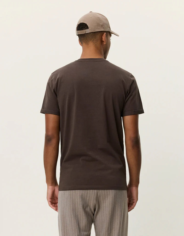 NORREGAARD CONTRAST T-SHIRT  Turkish Coffee Brown