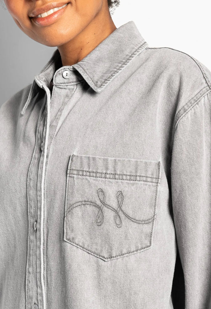 Sammy Grey Shirt  7004 Grey