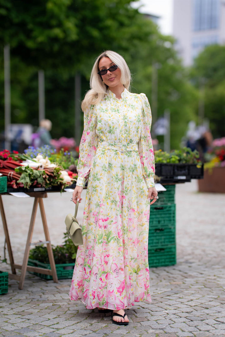 ORGANZA BELT DRESS  Flower Oasis