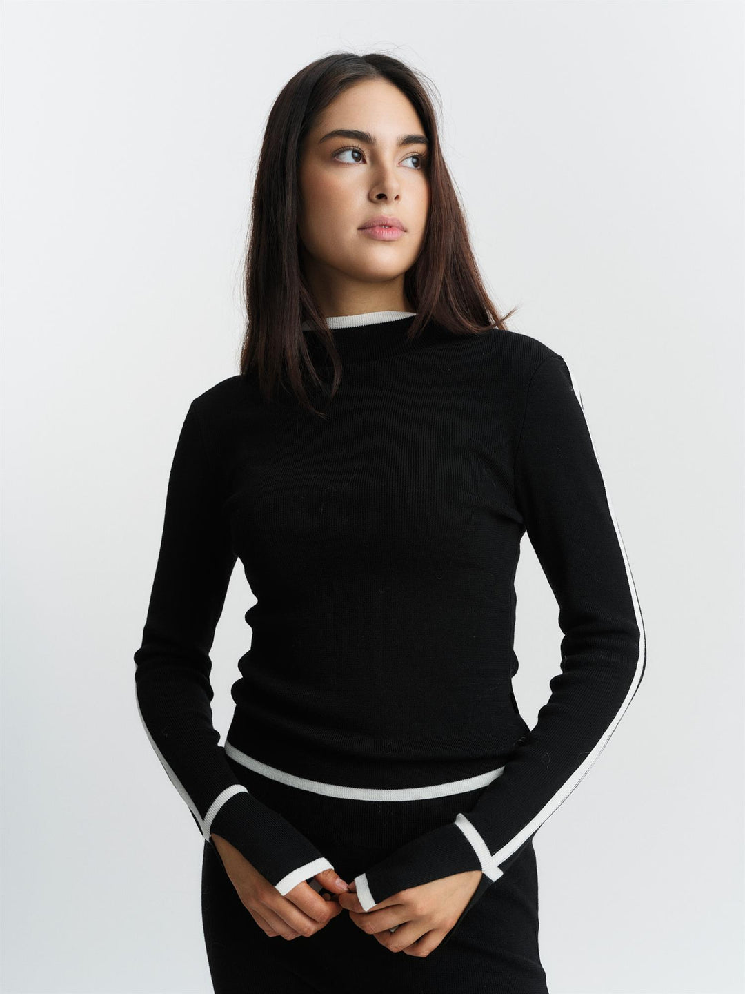 Colly Merino Sweater  Black