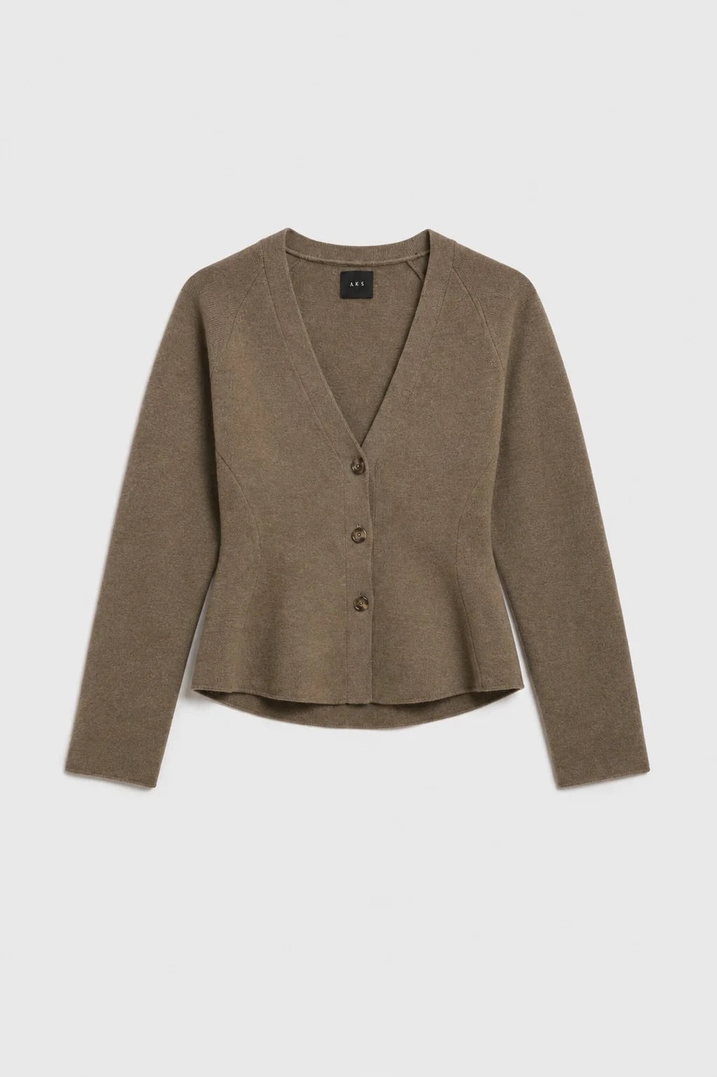 Ginny merino cardigan  Espresso