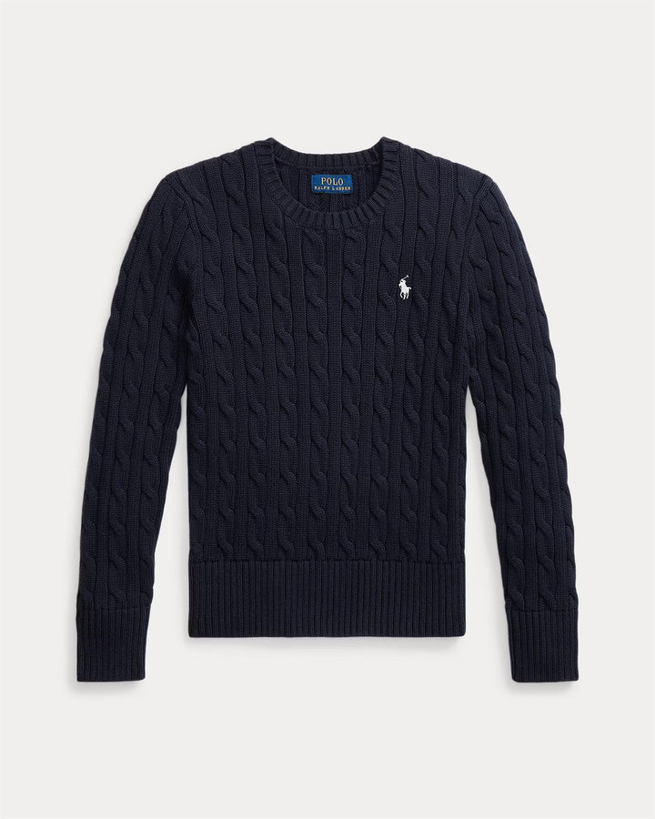 CABLE CN-SWEATER-PULLOVER  Navy