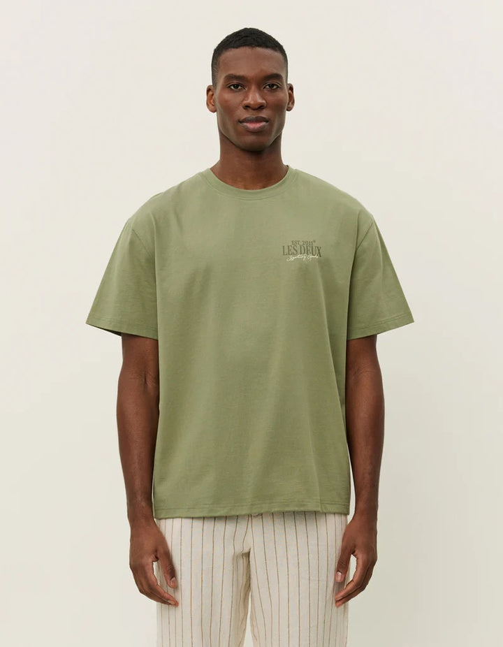 Allen T-shirt  Oil Green