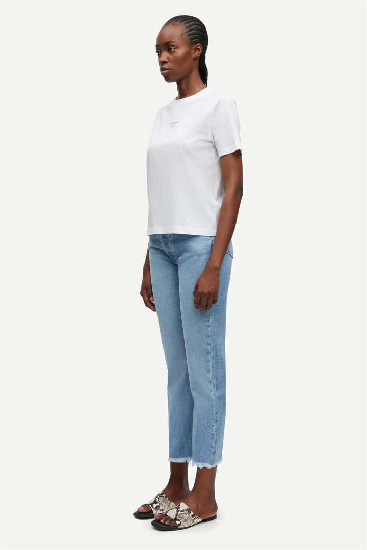 SACAMINO SS T-SHIRT 15276  Ice Blue Jasper