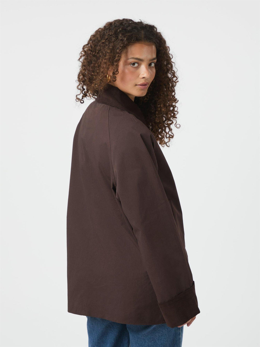Anastacia Cord Jacket  Brown