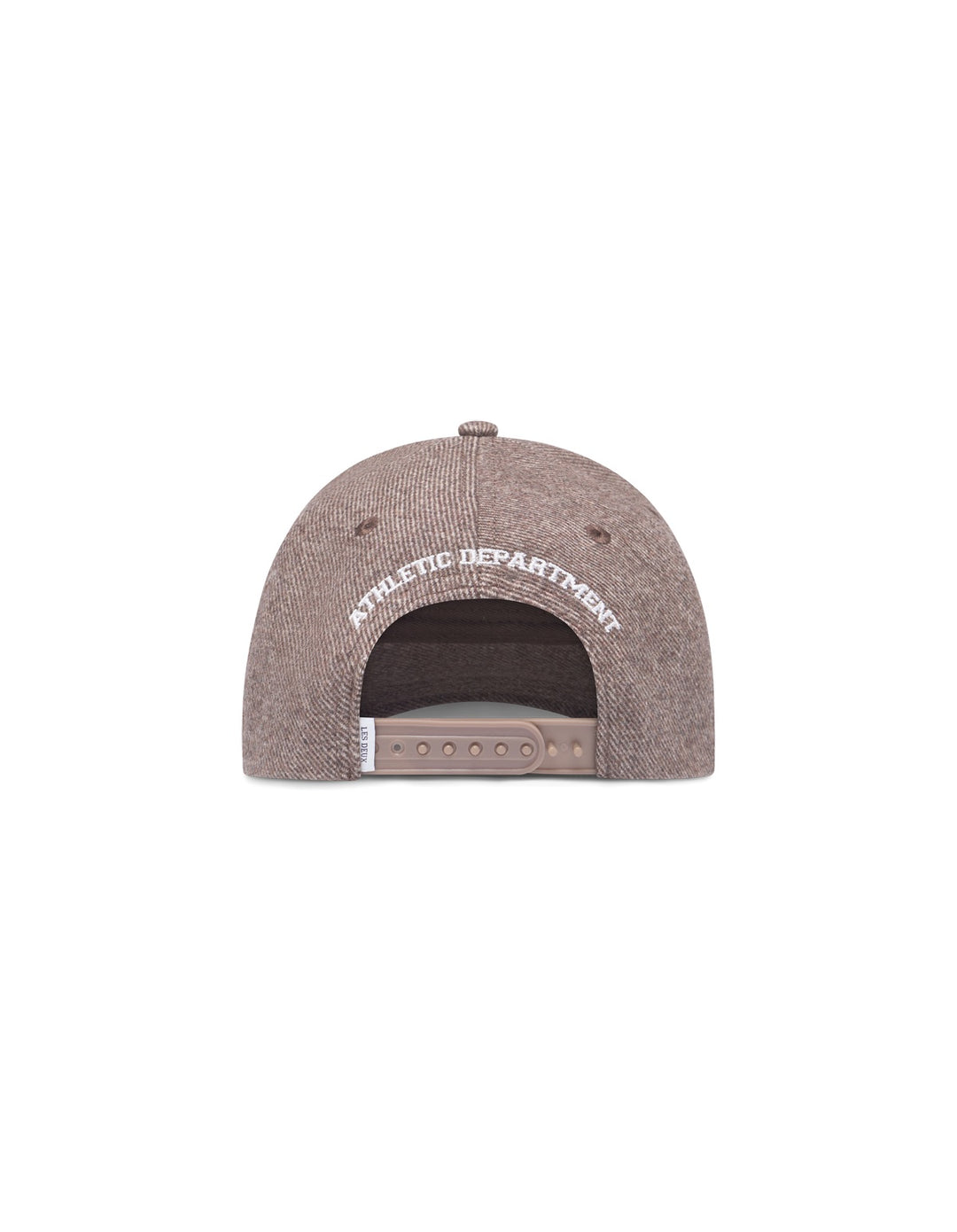 Les Deux Wool Baseball Cap  Mountain Grey Melange