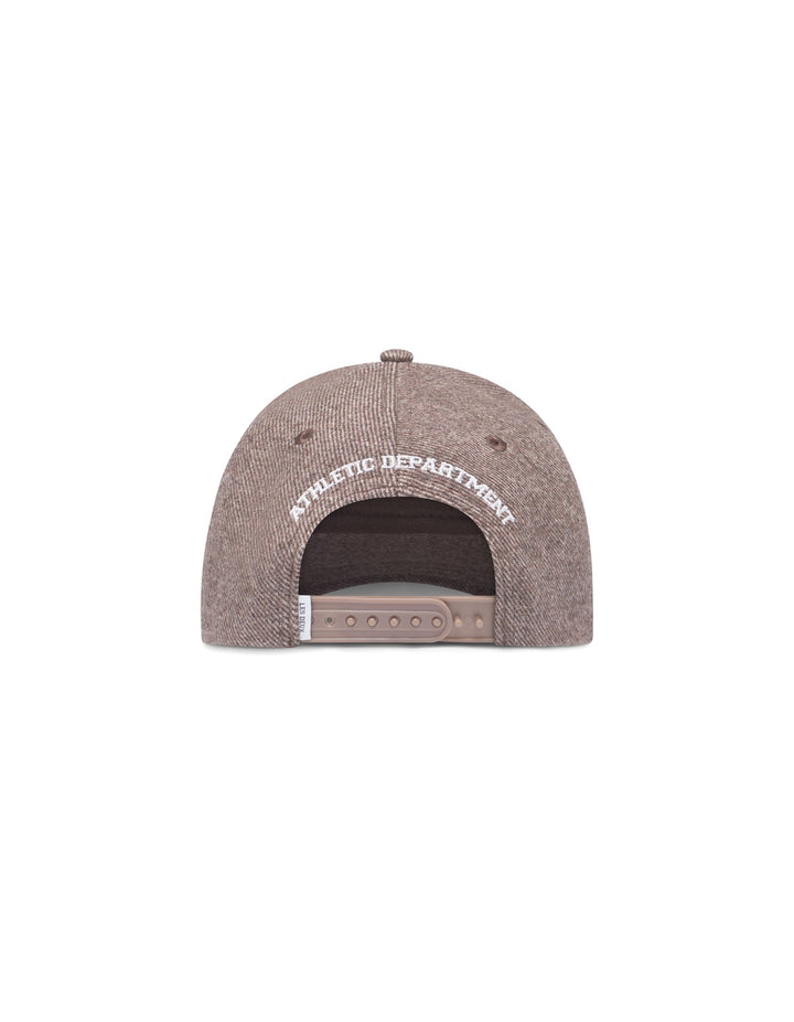 Les Deux Wool Baseball Cap  Mountain Grey Melange