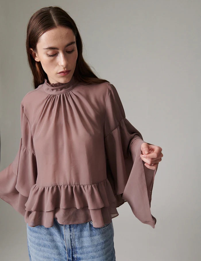 Nomi - Day Chiffon  Twilight Mauve