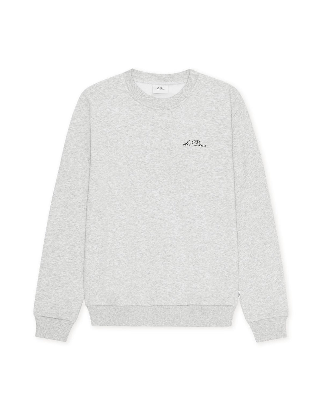 Signature Print Sweatshirt Snow Melange