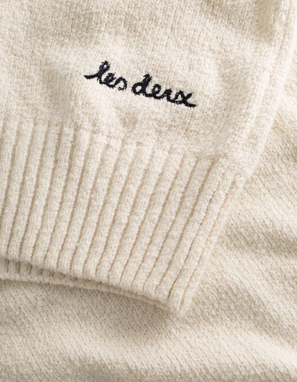 Brad Roundneck Knit  Ivory