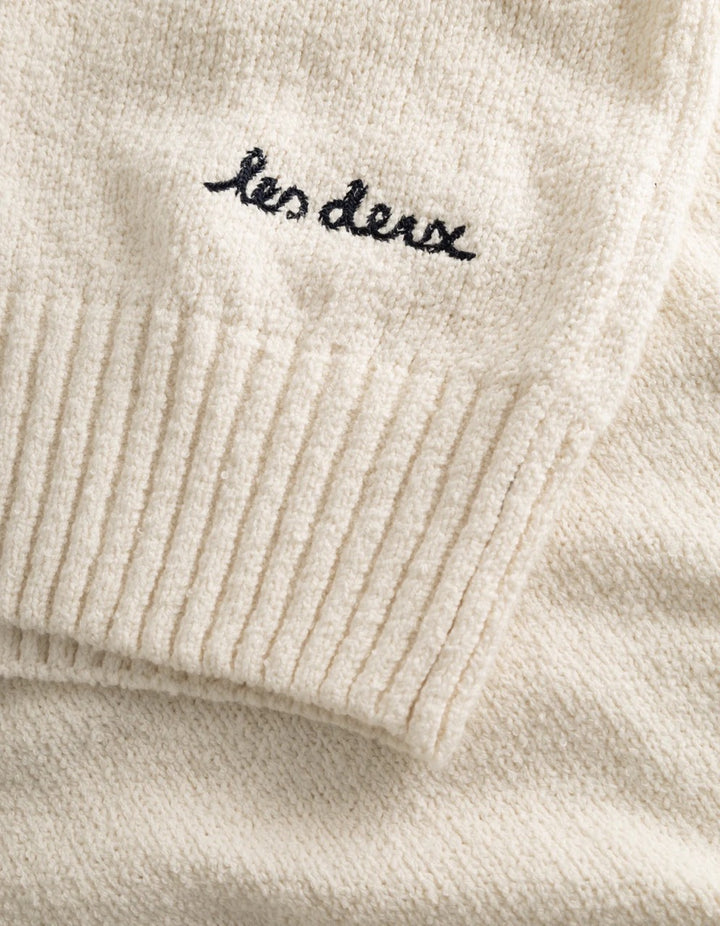 Brad Roundneck Knit  Ivory