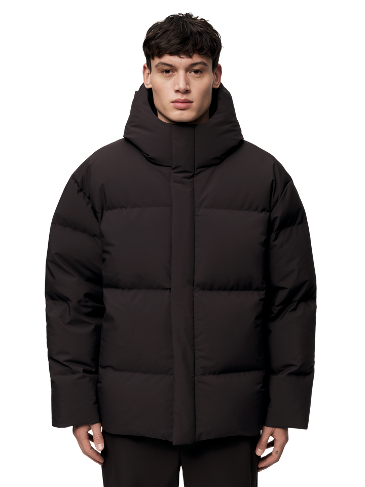 Grotli down jacket  Brown Soil