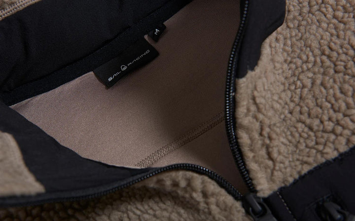 BOWMAN PILE ZIP JACKET  Sand
