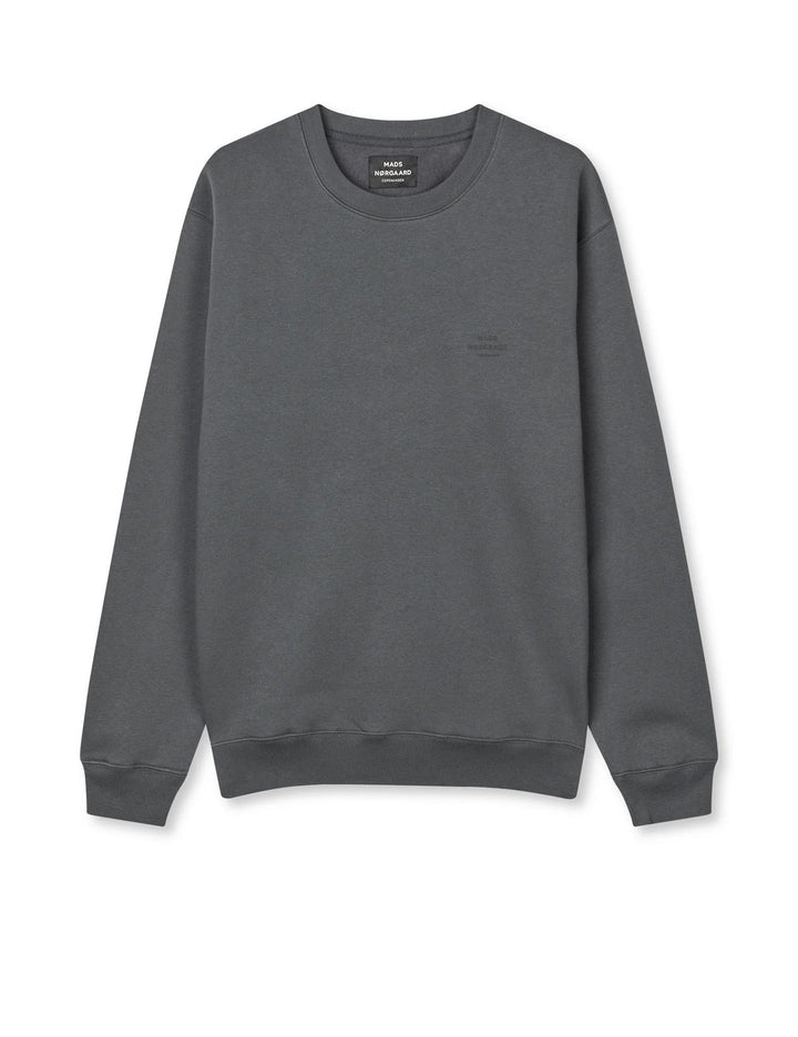 Standard Crew Logo Sweat  Black Oyster