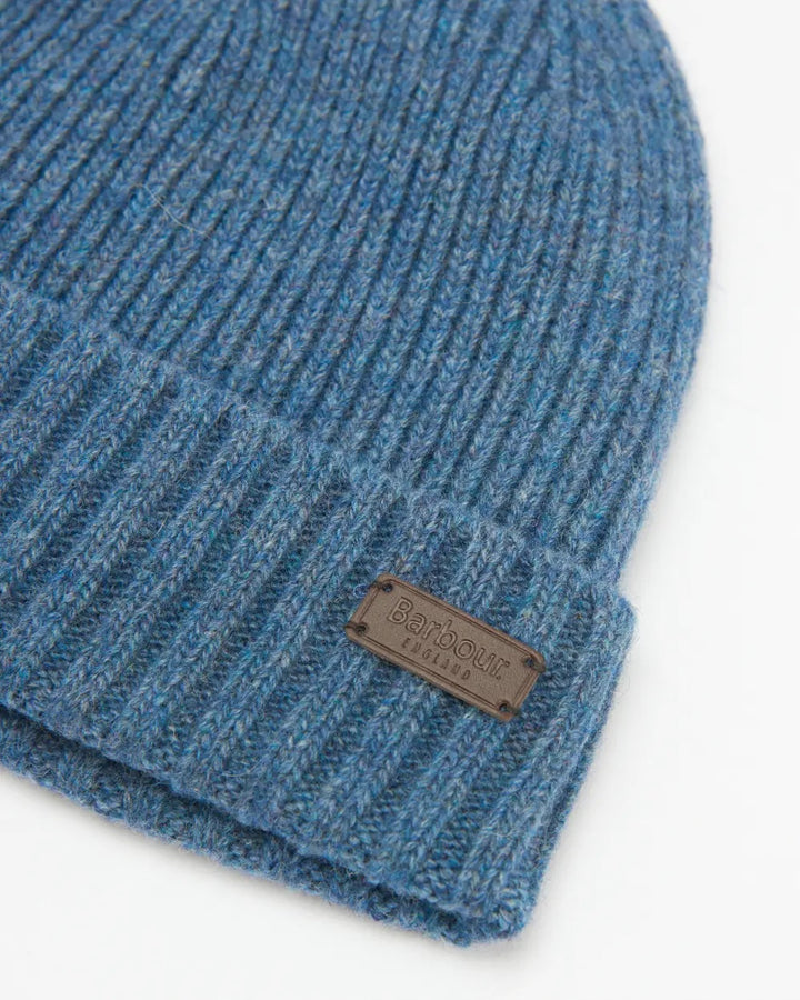 Barbour Carlton Beanie Hat  Dark Denim