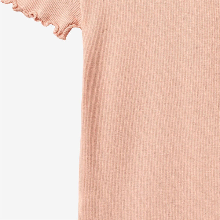 Rib T-shirt S/S Katie  Rose Cloud