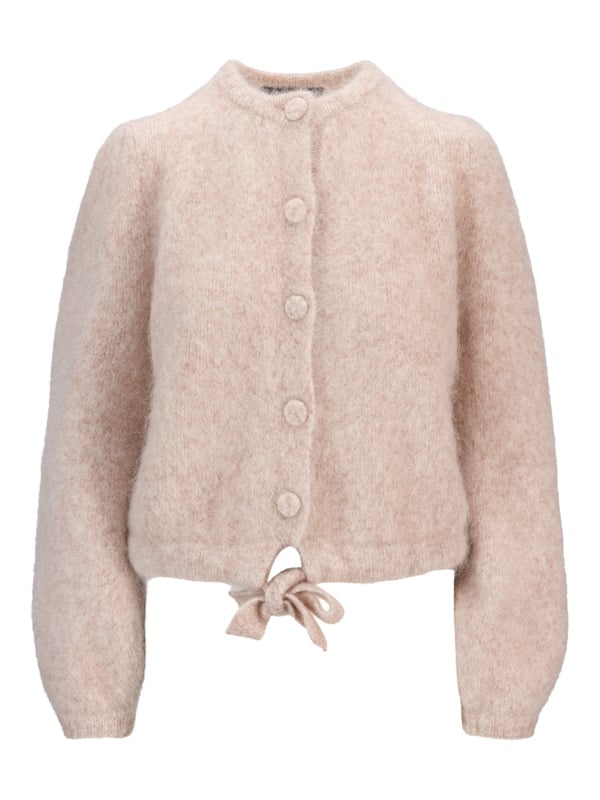 FRANCA CHUNKY CARDIGAN  Beige Melange