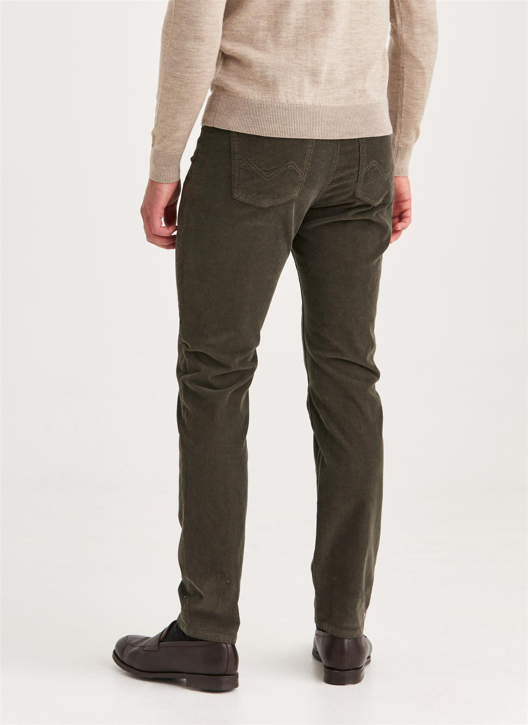 James Cord 5 Pocket  Olive