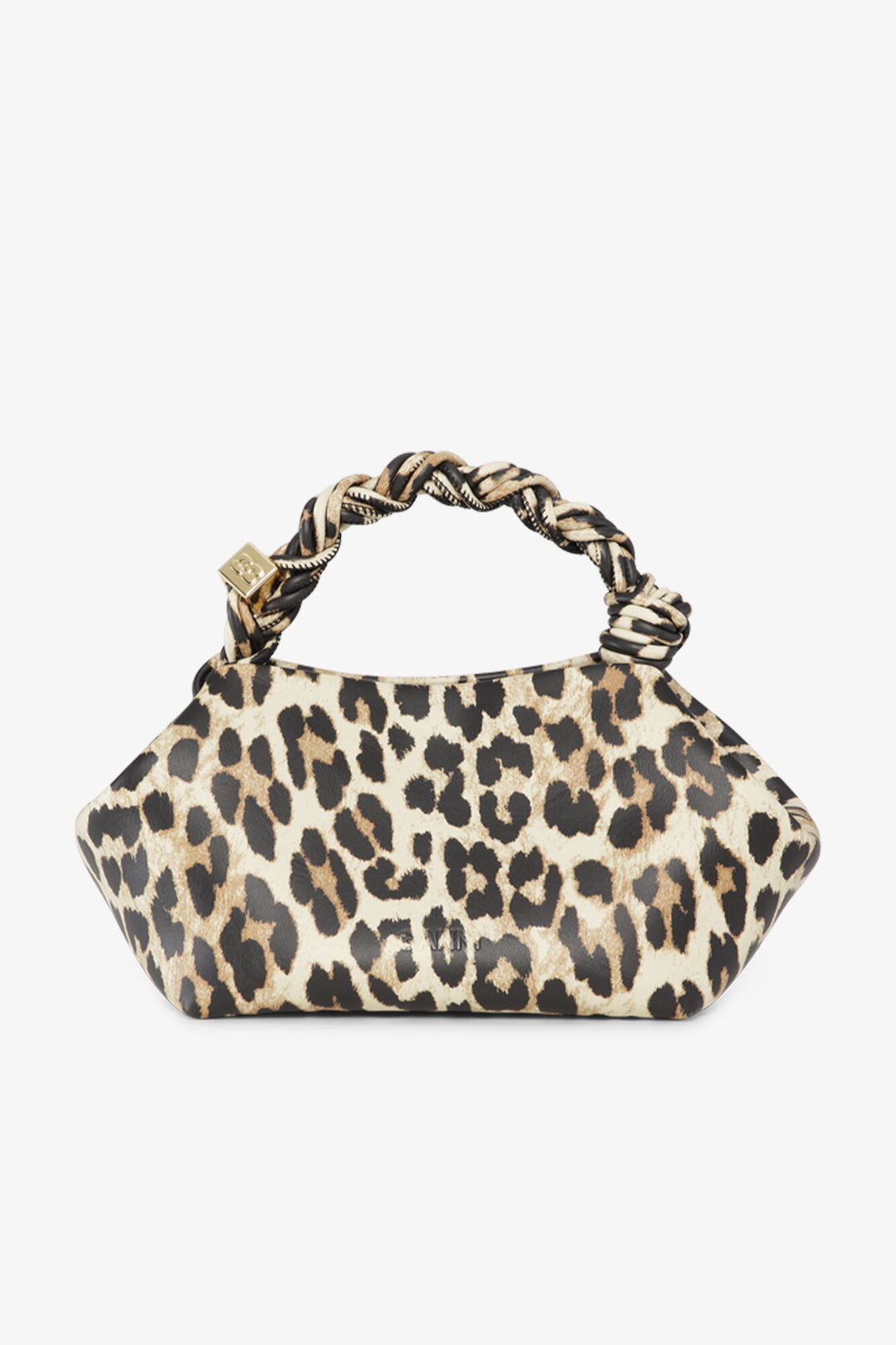 Ganni Bou Bag Small Print  Leopard