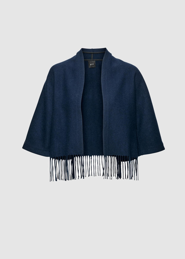 Keyla Lambswool Jacket  Navy