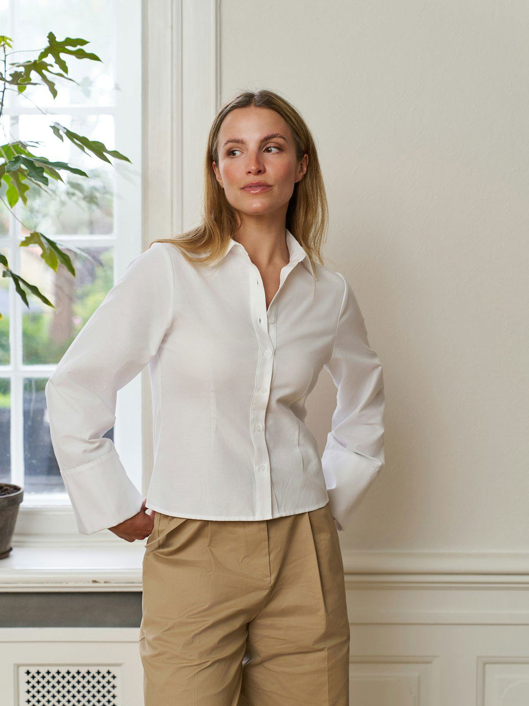 Rosa Oxford Shirt  White