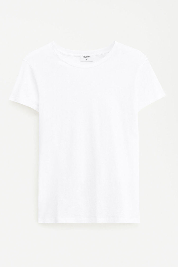 soft cotton tee  White