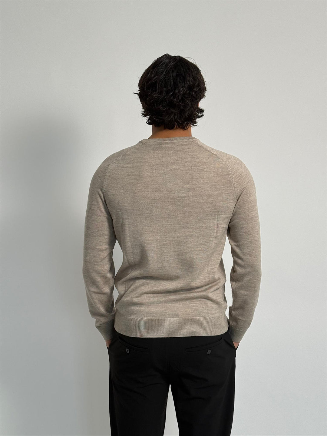 MERINO ONECK  Khaki