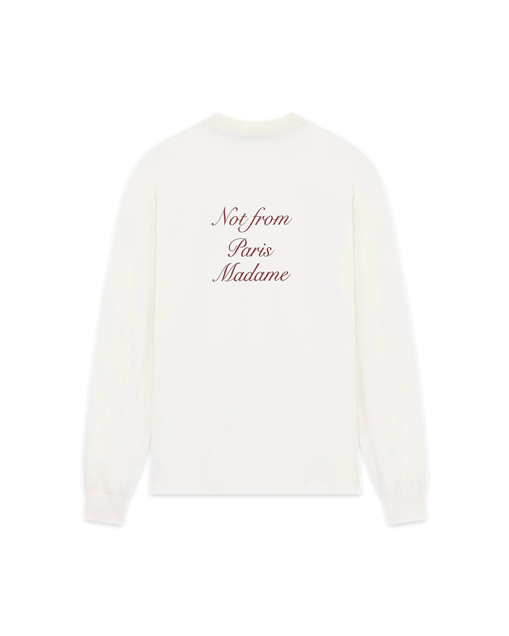 Le T-Shirt Slogan Calligraphy ML  Off White
